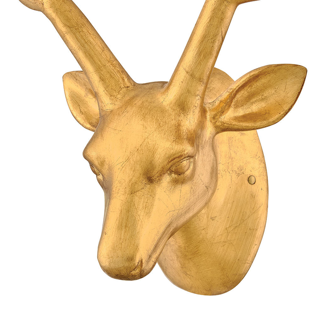 Stag Wall Light in Detail.