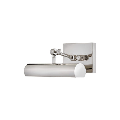 Stokes Wall Light in Polished Nickel (Small).