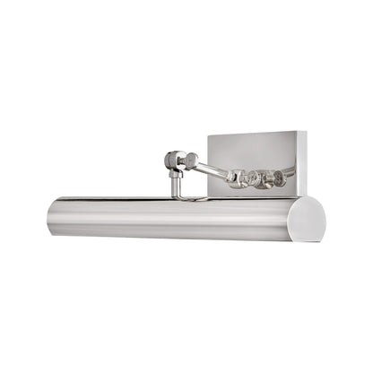 Stokes Wall Light in Polished Nickel (Medium).