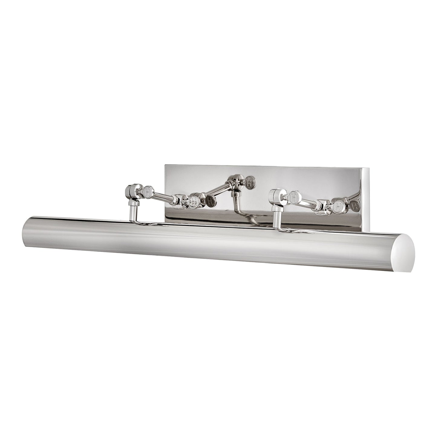 Stokes Wall Light in Polished Nickel (Large).