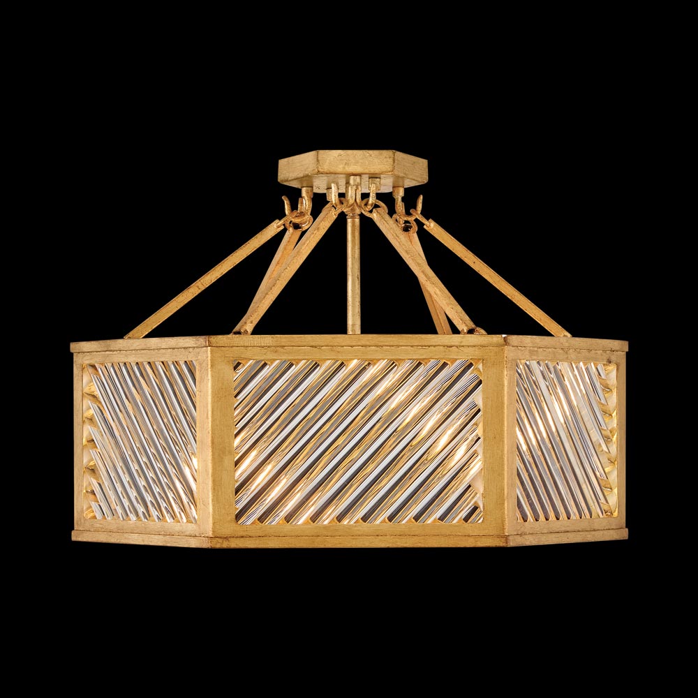 Sura Semi Flush Mount Ceiling Light in Detail.