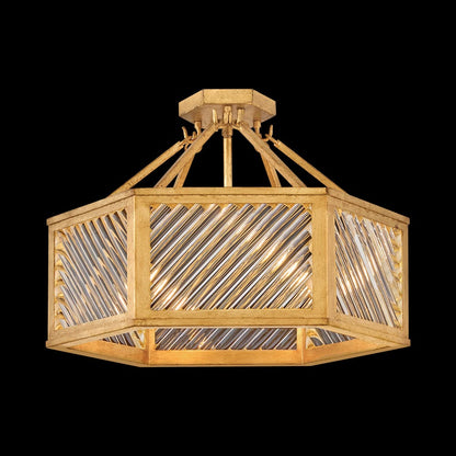 Sura Semi Flush Mount Ceiling Light in Detail.