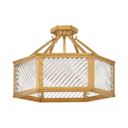 Sura Semi Flush Mount Ceiling Light in Detail.