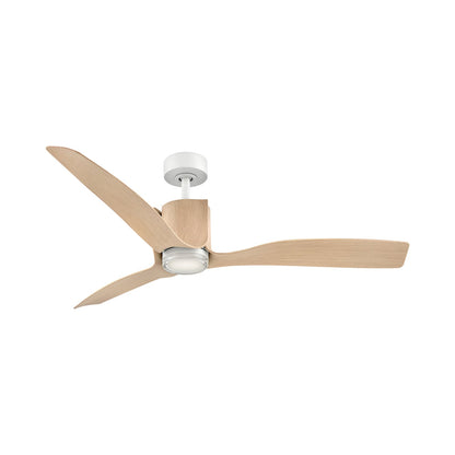 Sven Smart LED Ceiling Fan in Matte White.