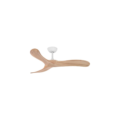 Swell Ceiling Fan in Matte White/Natural (48-Inch).