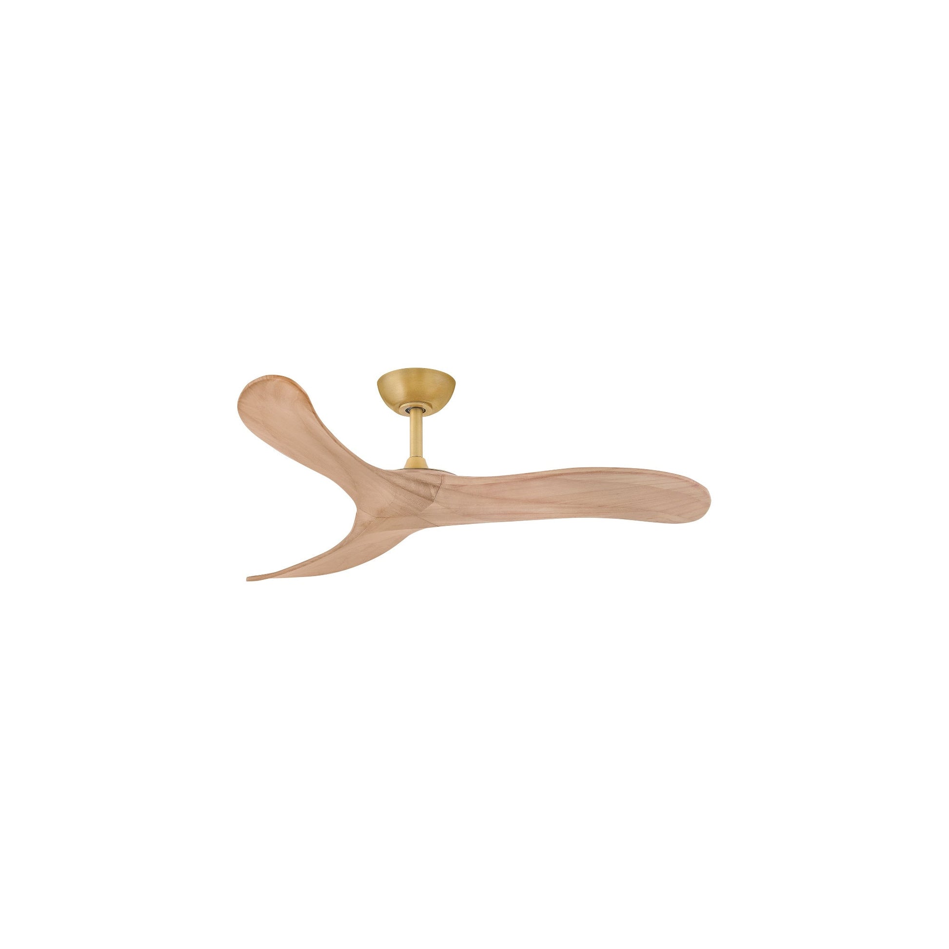 Swell Ceiling Fan in Heritage Brass/Natural (48-Inch).