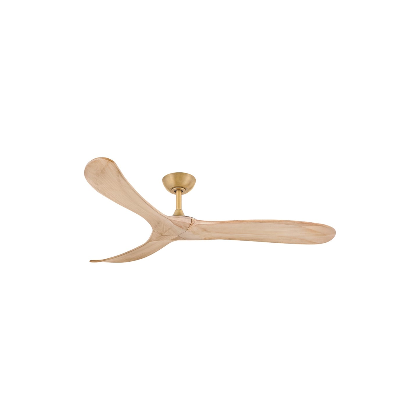 Swell Ceiling Fan in Heritage Brass/Natural (60-Inch).