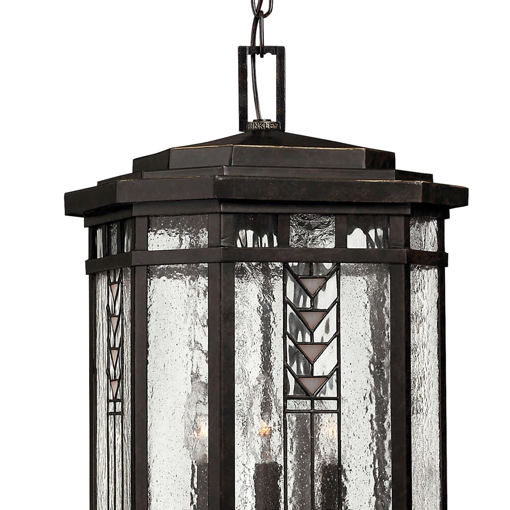 Tahoe Outdoor Pendant Light in Detail.