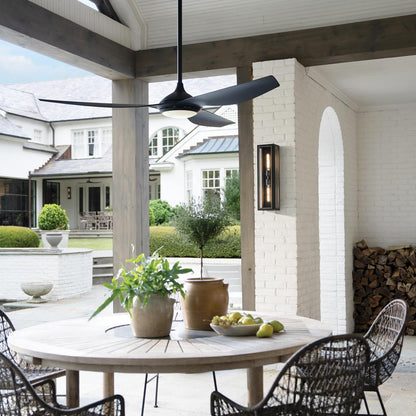 Talan Smart LED Ceiling Fan in garden.