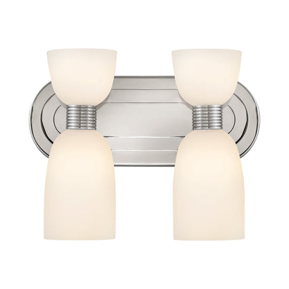 Tallulah Wall Light in Polished Nickel (Small).