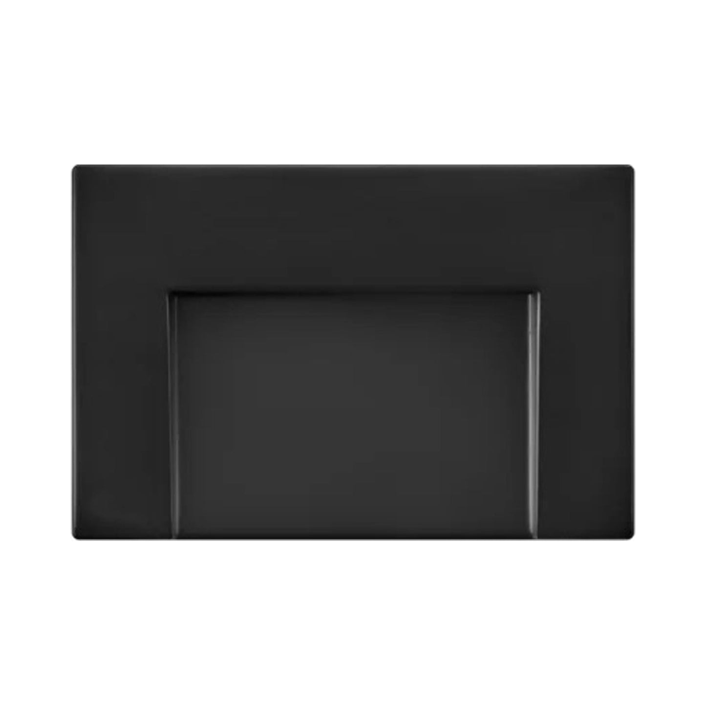 Taper LED Deck Light in Satin Black (3-Inch).