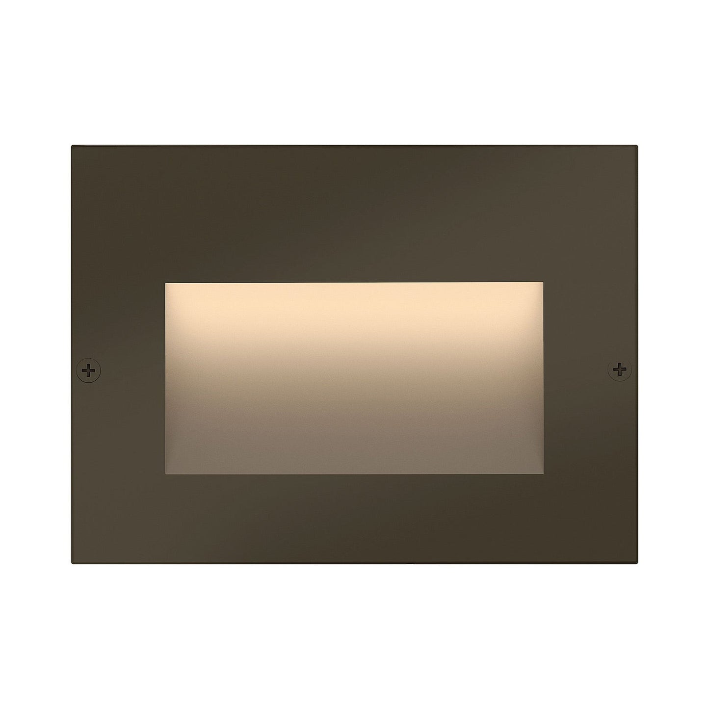 Taper LED Deck Light in Bronze (3.5-Inch).