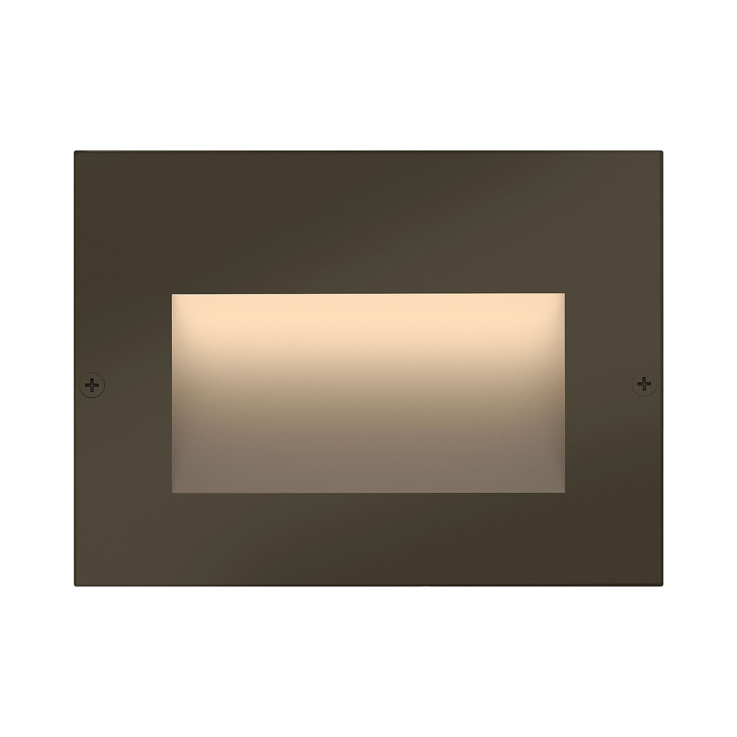 Taper LED Deck Light in Bronze (3.5-Inch).