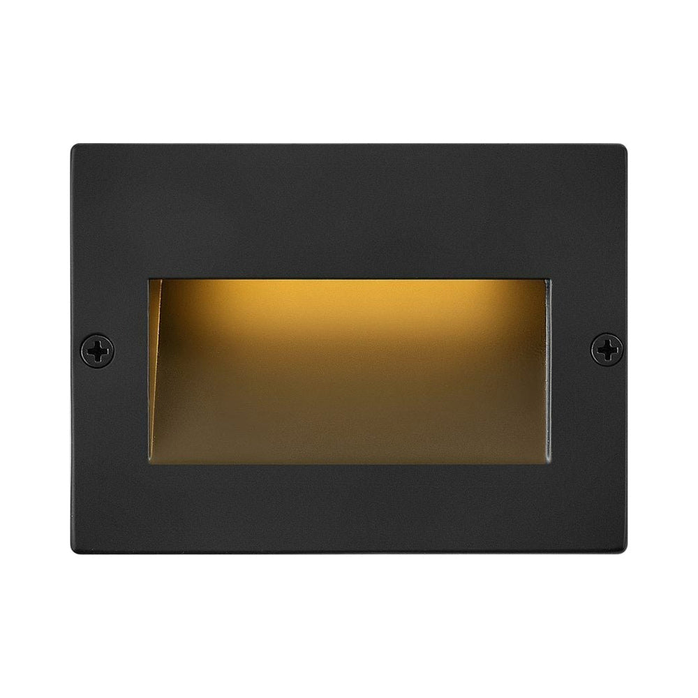 Taper LED Deck Light in Satin Black (3.5-Inch).