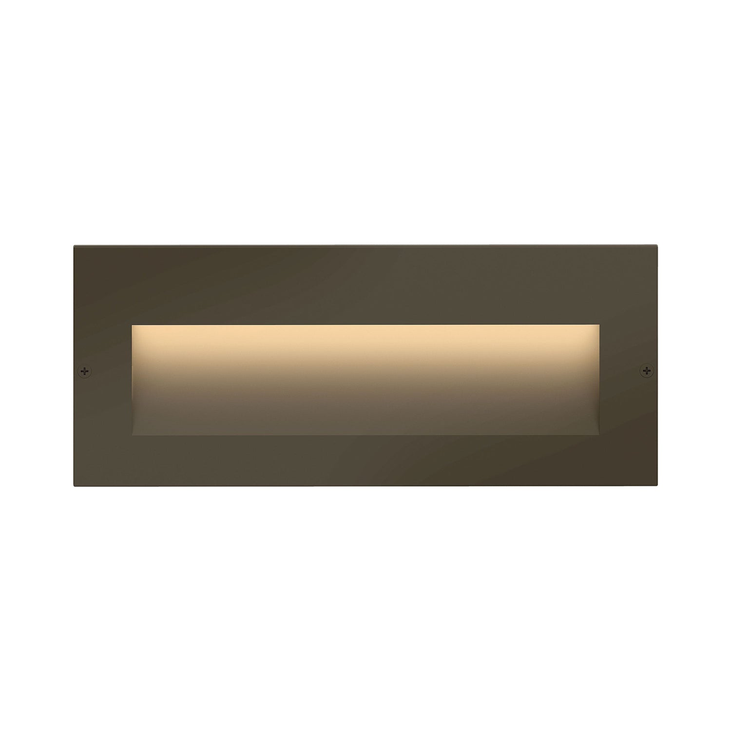 Taper LED Step Light in Bronze (3.5-Inch).