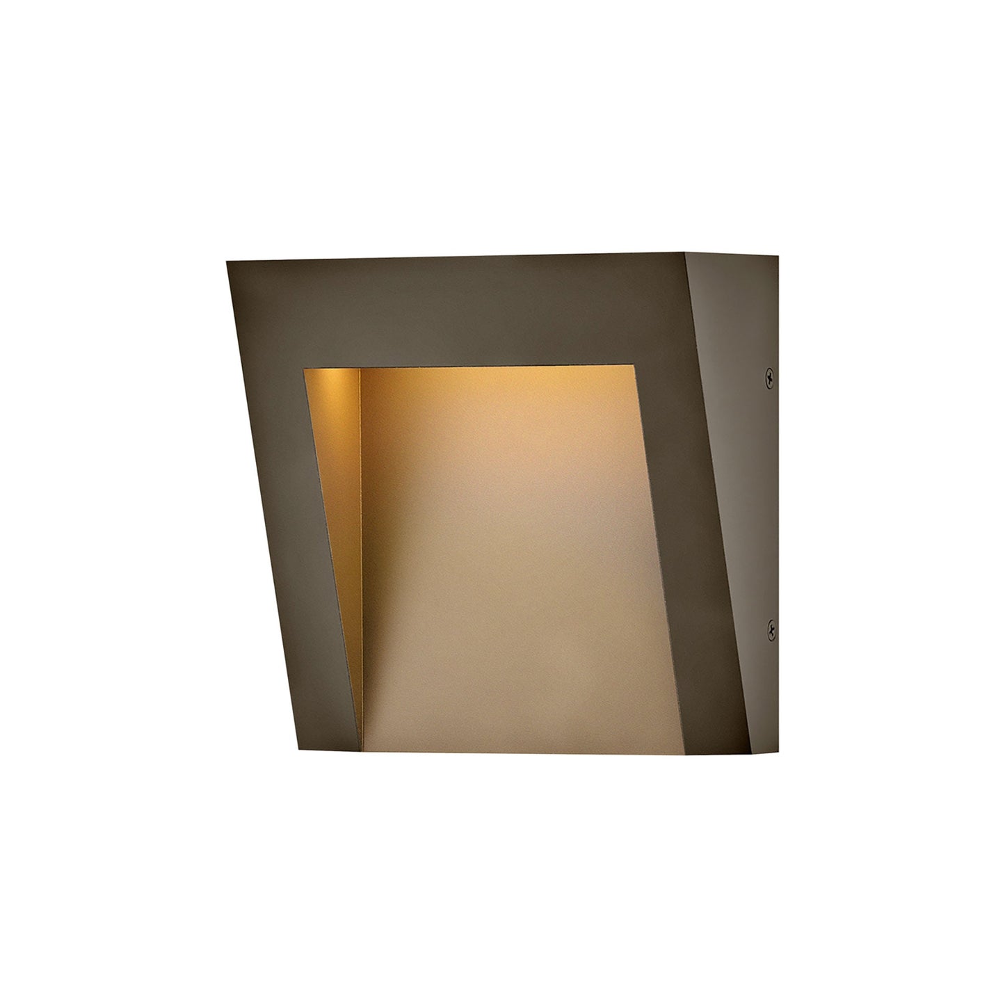 Taper Outdoor LED Wall Light in Textured Oil Rubbed Bronze (Extra Small).