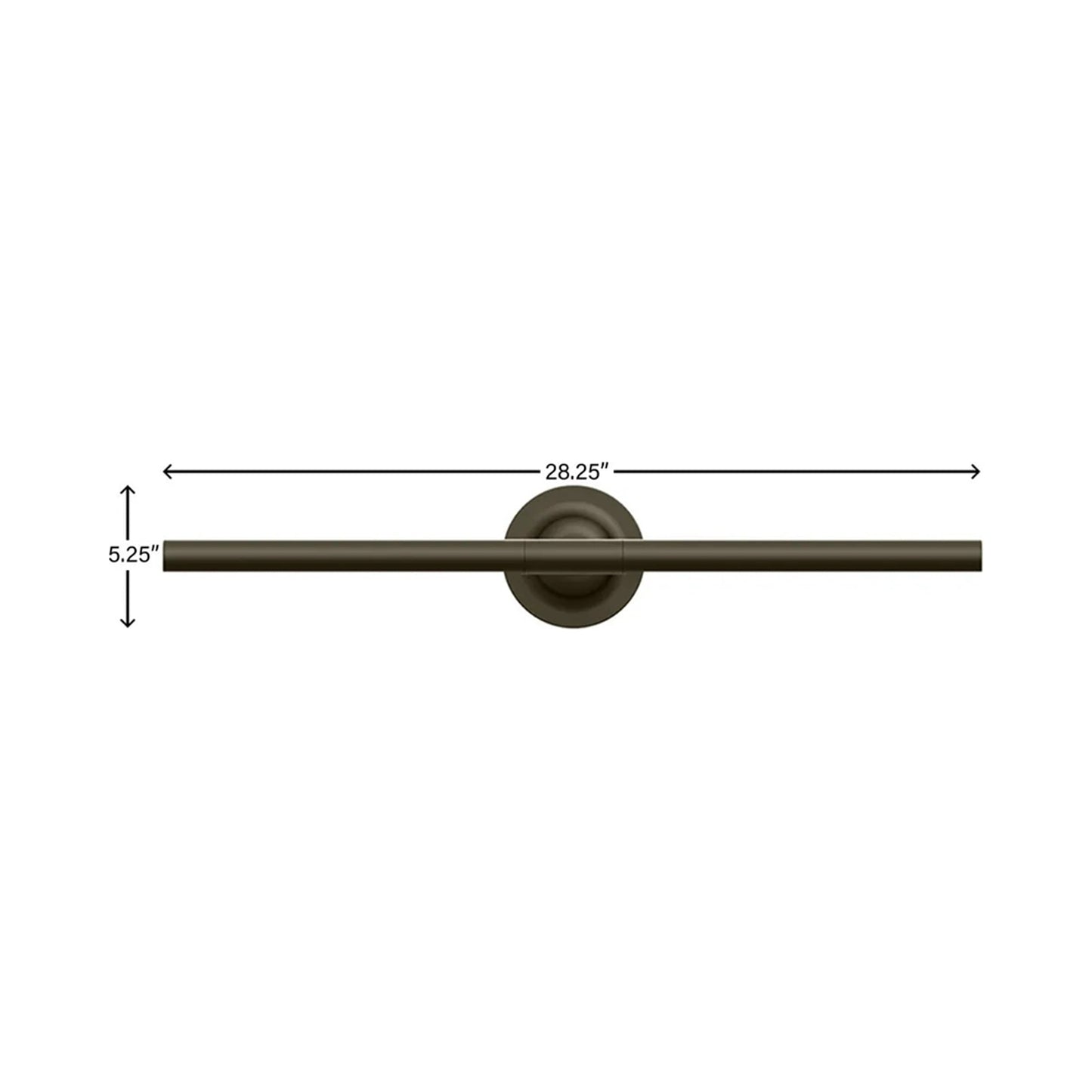 Terrace Outdoor LED Wall Light - line drawing.