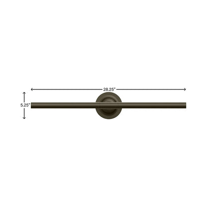 Terrace Outdoor LED Wall Light - line drawing.