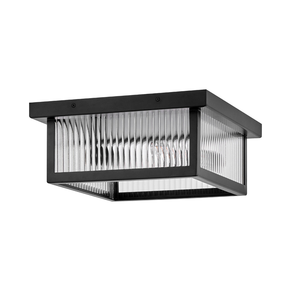 Torrent Outdoor Flush Mount Ceiling Light in Detail.