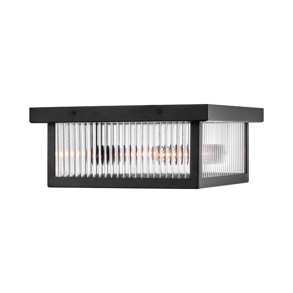 Torrent Outdoor Flush Mount Ceiling Light in Detail.
