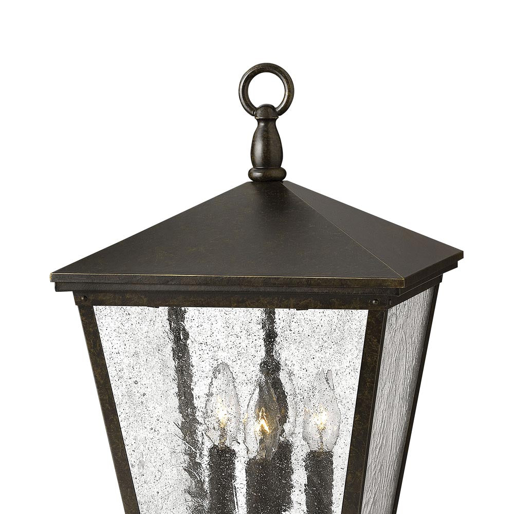 Trellis Outdoor Pier Mount Light in Detail.