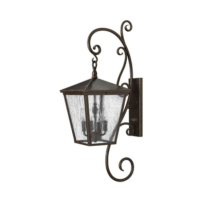 Trellis Scroll Outdoor Wall Light (35.75-Inch).