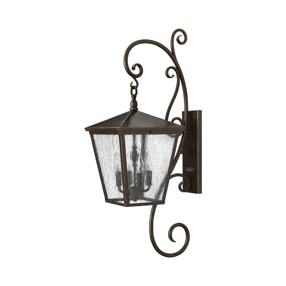 Trellis Scroll Outdoor Wall Light.