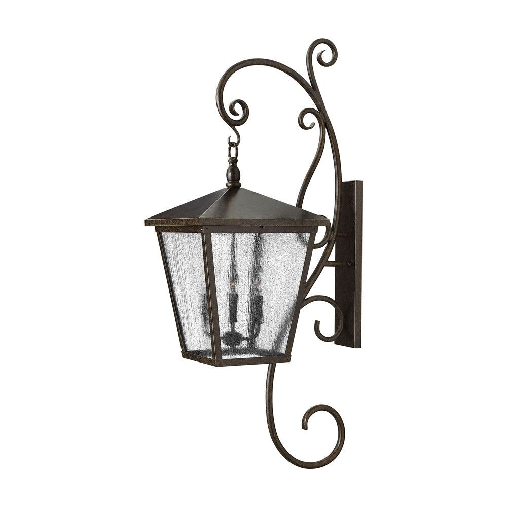 Trellis Scroll Outdoor Wall Light (52-Inch).