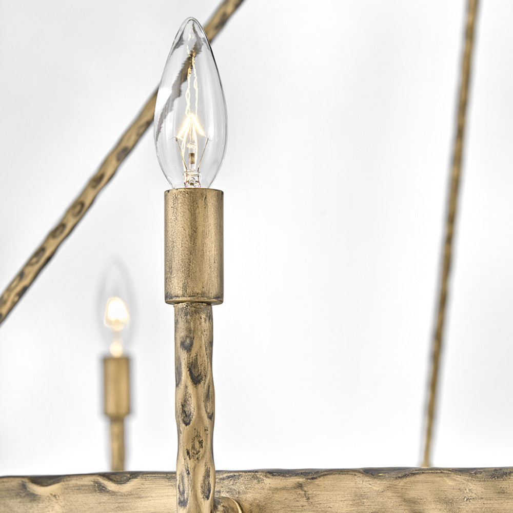 Tress Chandelier in Detail.