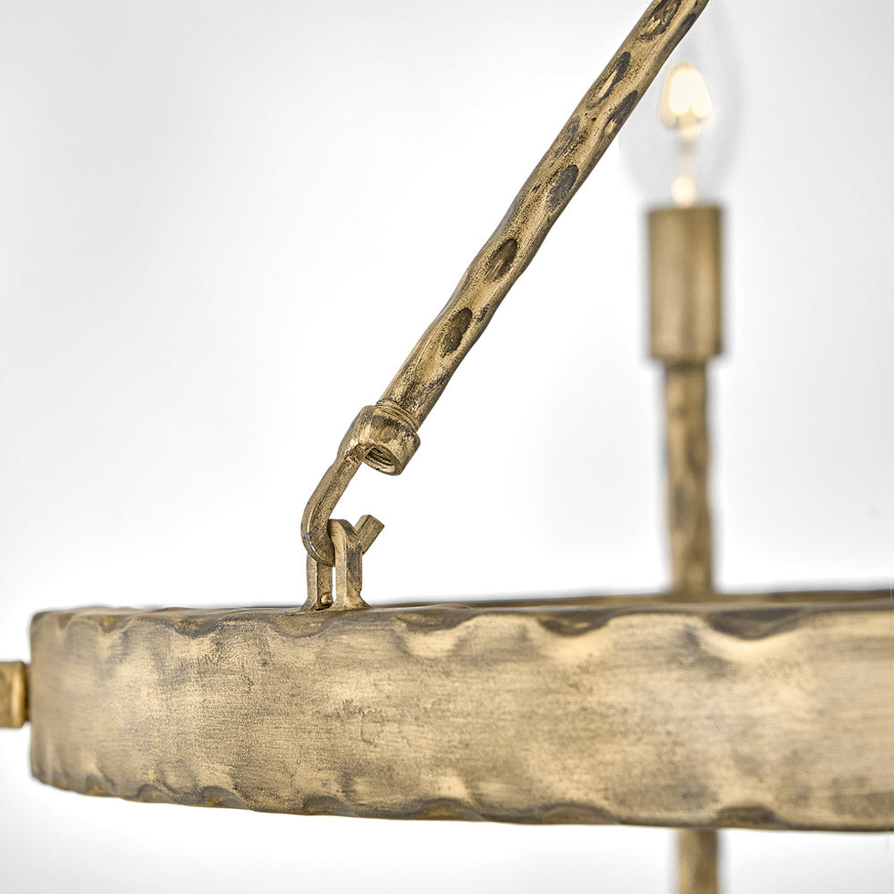Tress Chandelier in Detail.