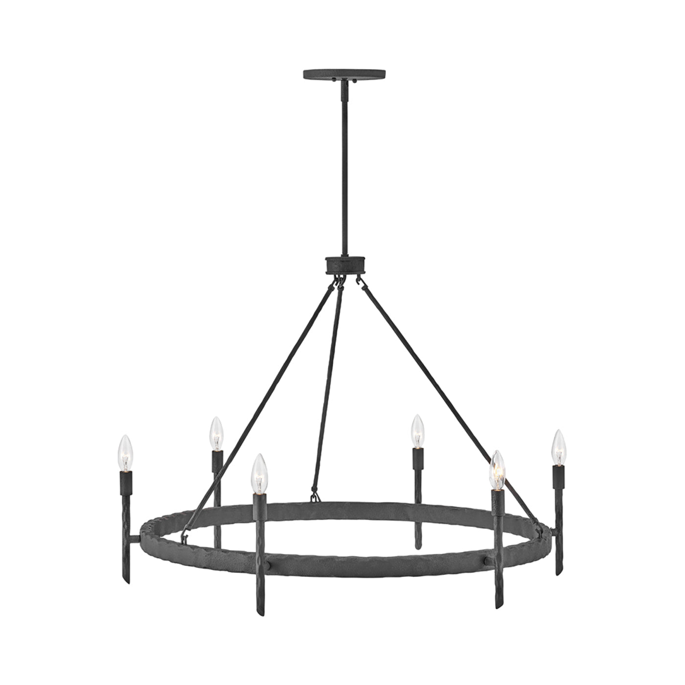 Tress Chandelier in Detail.