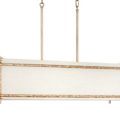 Tress Linear Pendant Light in Detail.