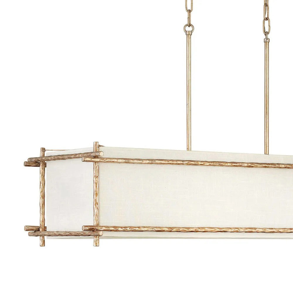 Tress Linear Pendant Light in Detail.