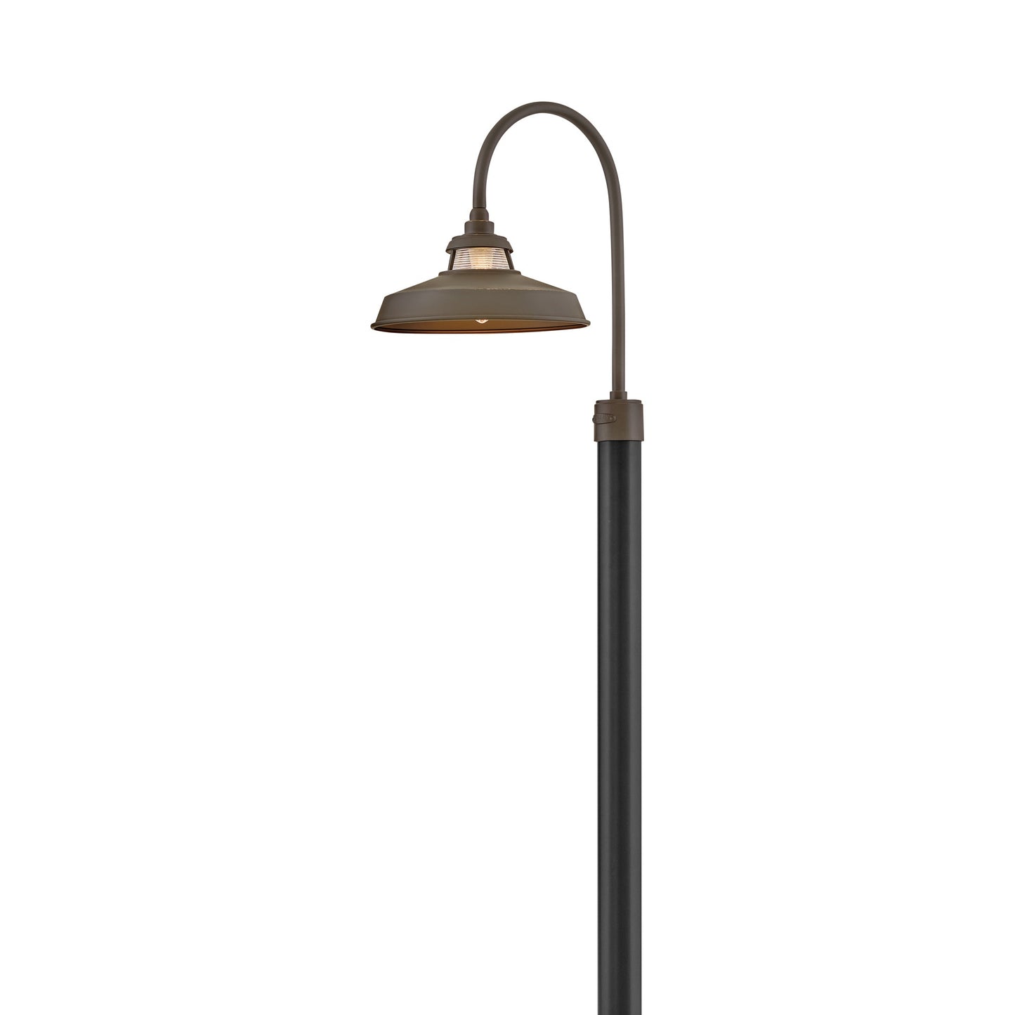 Troyer Outdoor Post Mount Light in Oil Rubbed Bronze.