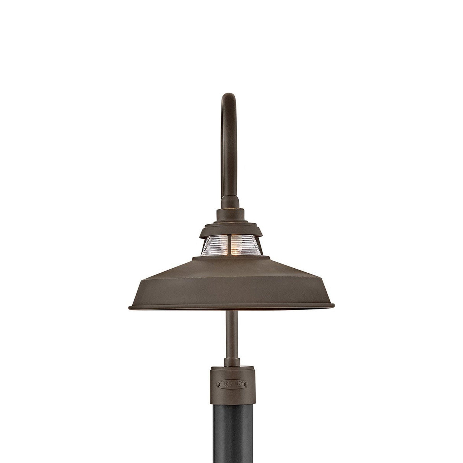 Troyer Outdoor Post Mount Light in Detail.