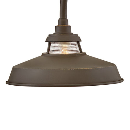 Troyer Outdoor Post Mount Light in Detail.