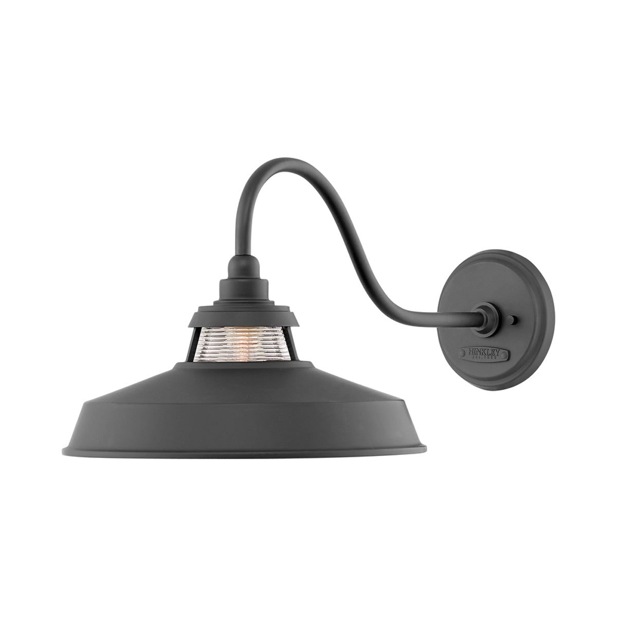 Troyer Outdoor Wall Light in Black (11.5-Inch).