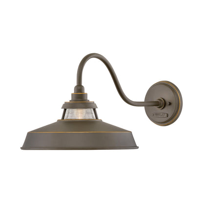 Troyer Outdoor Wall Light in Oil Rubbed Bronze (11.5-Inch).
