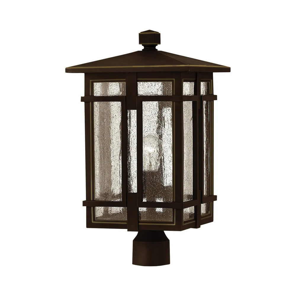 Tucker Outdoor Post Light in Detail.