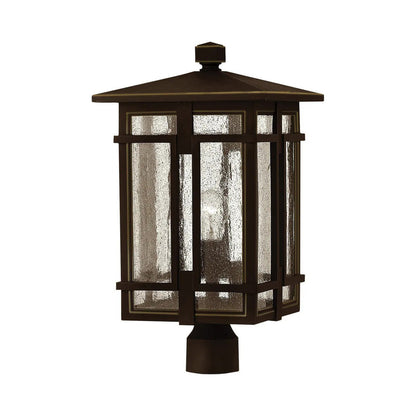 Tucker Outdoor Post Light in Detail.