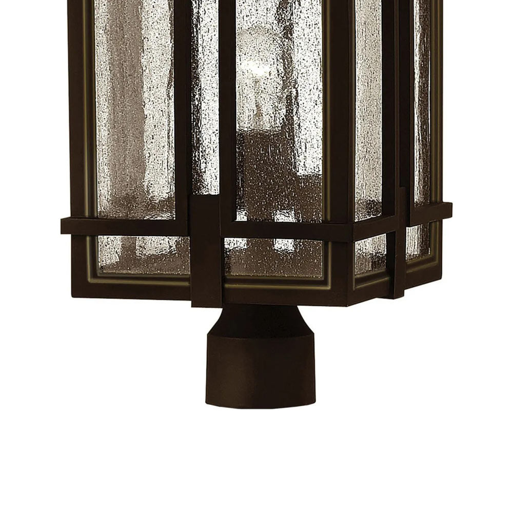 Tucker Outdoor Post Light in Detail.