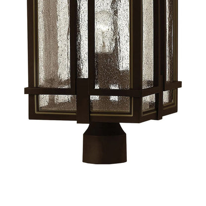 Tucker Outdoor Post Light in Detail.