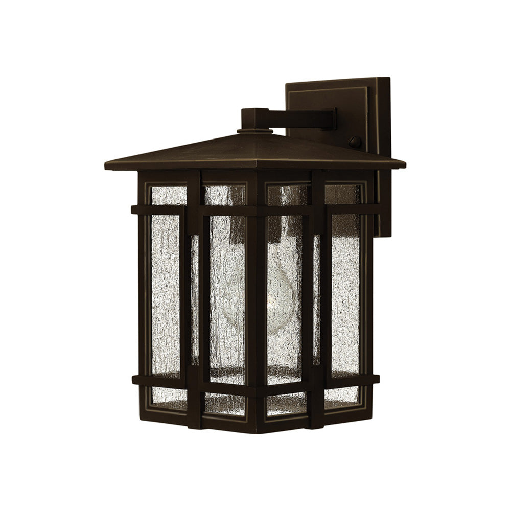 Tucker Outdoor Wall Light in Oil Rubbed Bronze (11.5-Inch).