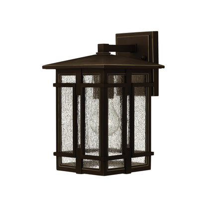 Tucker Outdoor Wall Light in Oil Rubbed Bronze (11.5-Inch).