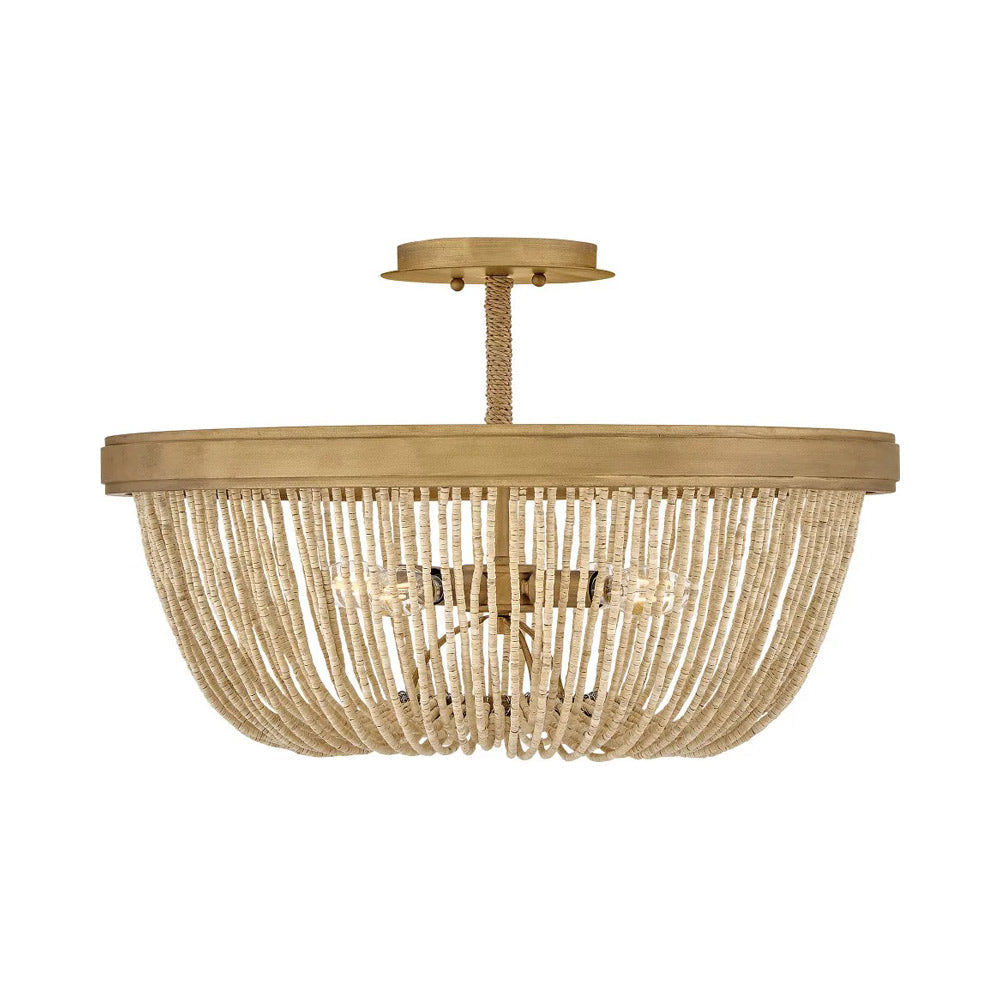 Tula Semi Flush Mount Ceiling Light in Detail.