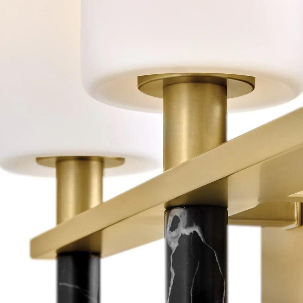 Turin Bath Vanity Light in Detail.