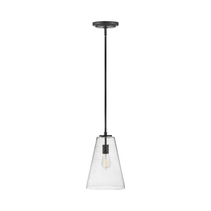 Vance Pendant Light in Satin Black (Small).
