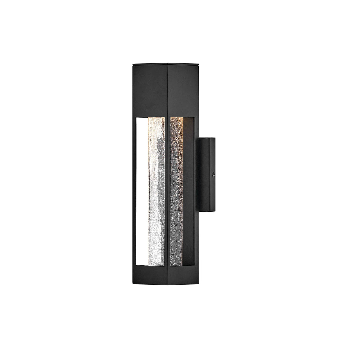 Vapor Outdoor Wall Light in Black (14-Inch).