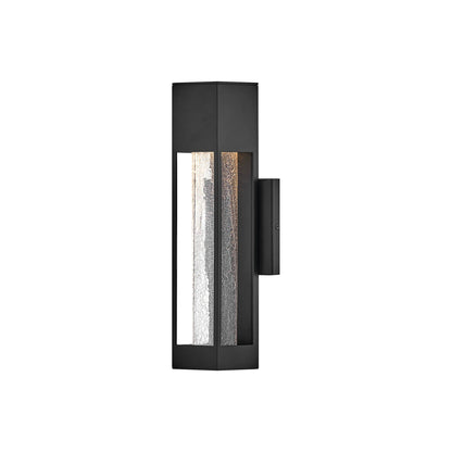 Vapor Outdoor Wall Light in Black (14-Inch).