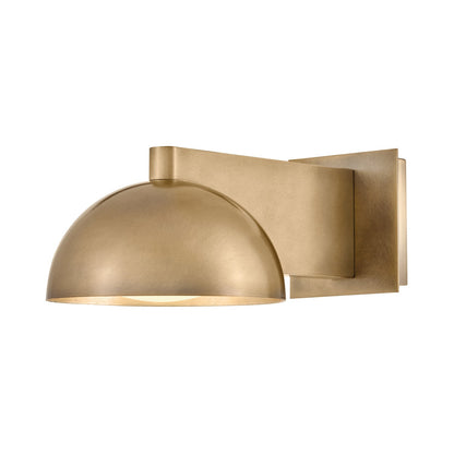 Vargas Wall Light in Heritage Brass/Gold Leaf.